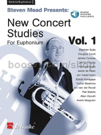 Steven Mead Presents: New Concert Studies 1 (Baritone/Euphonium TC)
